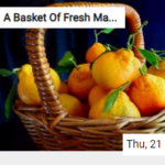 A Basket Of Fresh Mandarins Jigsaw