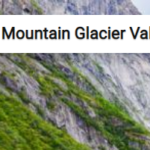 Mountain Glacier Valley Jigsaw Puzzle Game