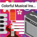 Colorful Musical Instruments Jigsaw Puzzle Game