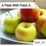 A Plate With Fresh Apples Jigsaw