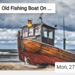 Old Fishing Boat On The Beach Jigsaw