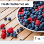 Fresh Blueberries And Raspberries Jigsaw