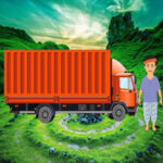 BIG-Searching Village Boy Truck HTML5