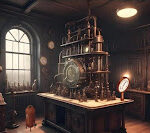 365 Steampunk Lab Escape