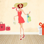 8B Retail Therapy Quest – Find Shopping Woman