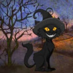 G2R-Terrible Halloween Cat Escape HTML5