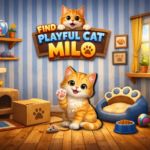8B Find Playful Cat Milo 