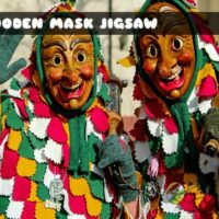 G2M Wooden Mask Jigsaw