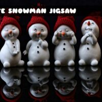 G2M Cute Snowman Jigsaw