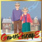 G2E Senior Couple Escape For Christmas Shopping HTML5
